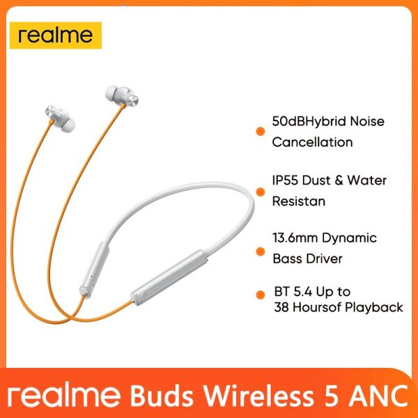 Realme Buds Wireless 5 ANC Earphone