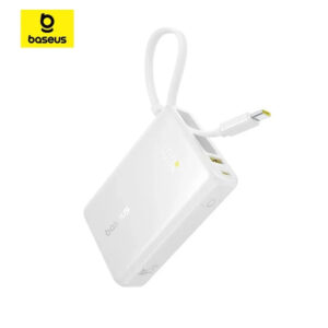 Baseus PicoGo 10000mAh 45W Power Bank with Built-in USB-C Cable