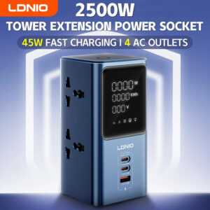 LDNIO SC2 Tower Extension Power Socket