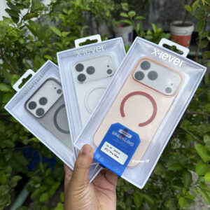 X-Level Sparking Clear Magsafe Case for iPhone 17 Series