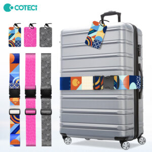 Coteci Luggage Strap and Tag Set