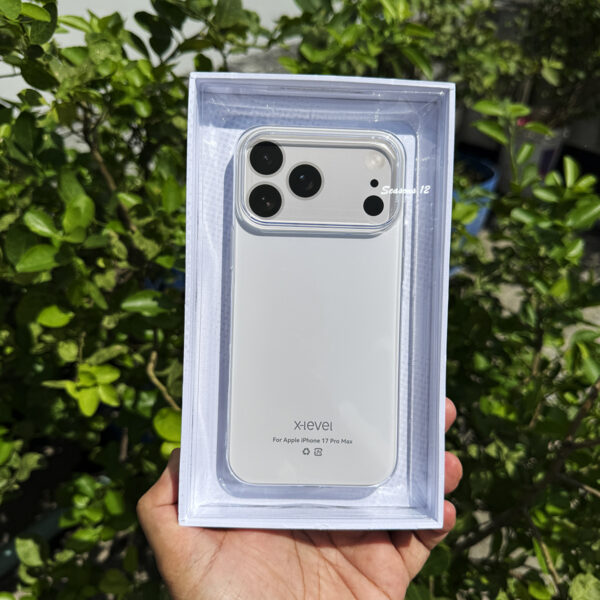 X-Level Sparkling Clear Case for iPhone 17 Series