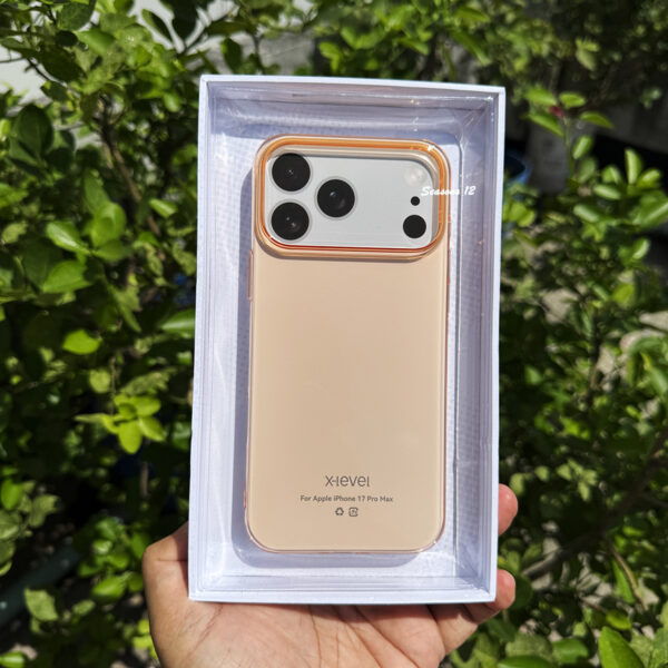X-Level Sparkling Clear Case for iPhone 17 Series