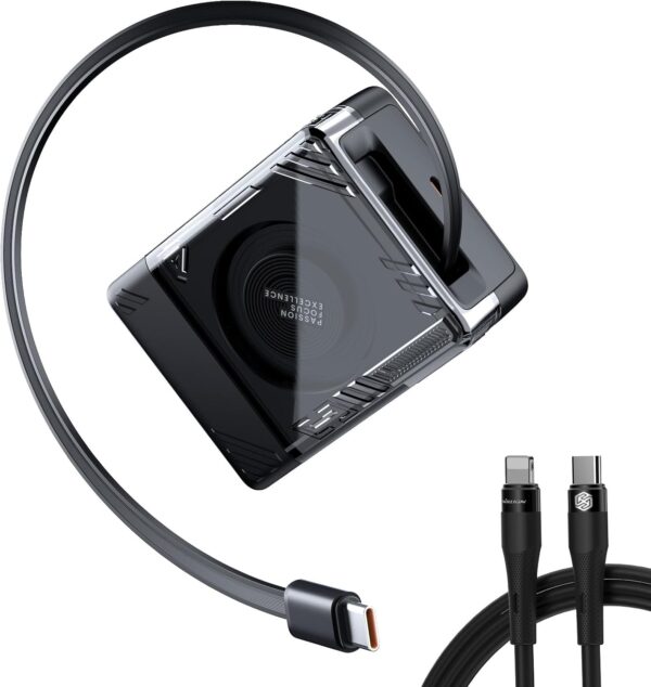 Nillkin IceCore Retractable 65W GaN Charger