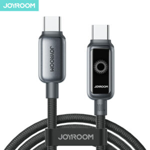 JOYROOM S-A55 100W Auto Power-Off Type-C to Type-C Fast Charging Data Cable