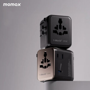 Momax 1-World² 35W 5-Port Dual AC Travel Adapter
