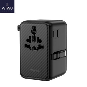 WiWU Wi-UA009 Aramid Fiber Warrior 70W GaN Universal Adapter with Cable