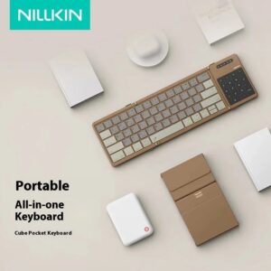 Nillkin Cube Pocket Foldable Bluetooth Keyboard with Touchpad