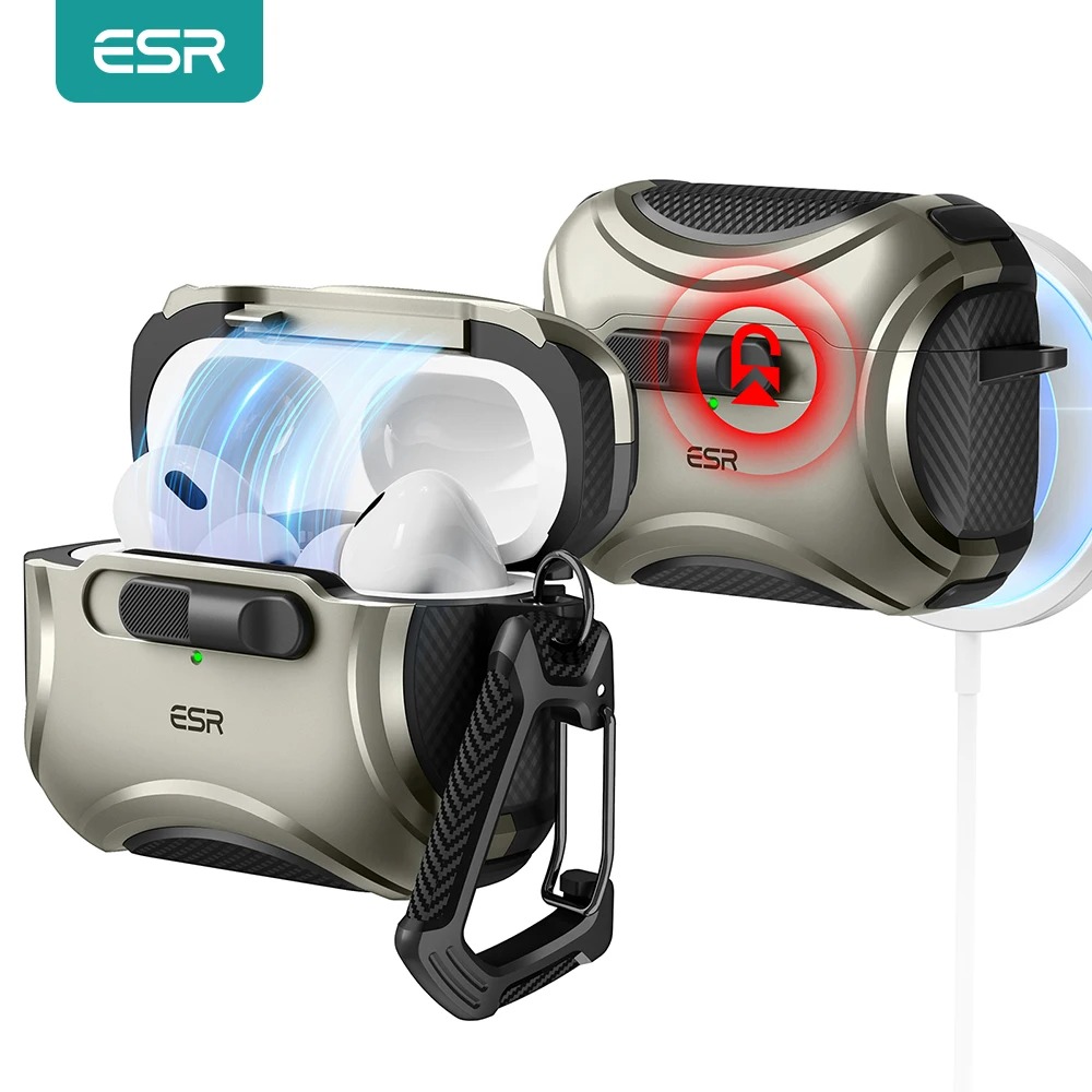 ESR Cyber FlickLock Magnetic Case for AirPods Pro 3 (2025)