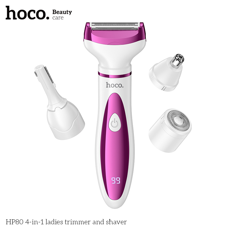 Hoco HP80 4in1 Hair Trimmer and Shaver for Women