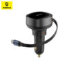 Baseus Enjoyment Pro Retractable USB-C 60W Car Charger