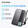 Sharge ICEMAG 3 Qi2 10000mAh MagSafe Wireless Power Bank