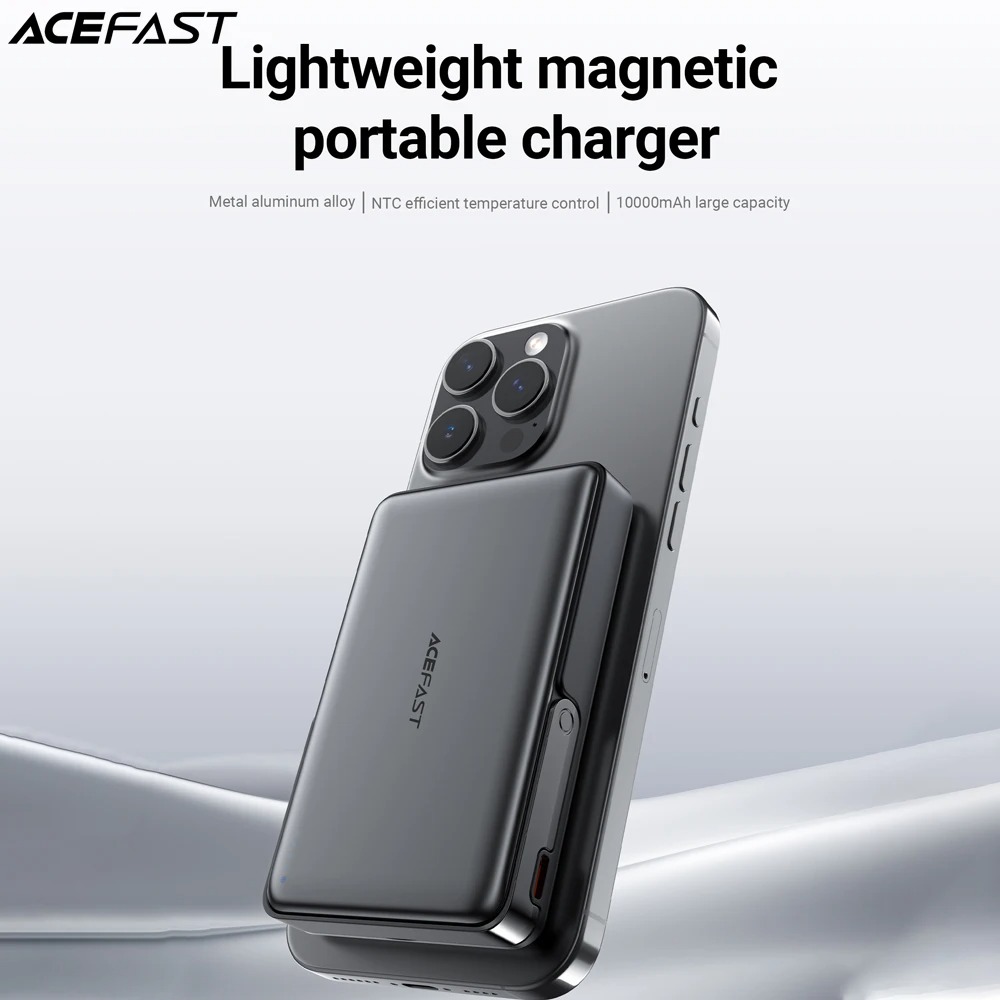 Acefast M17 10000mAh 22.5W Magnetic Wireless Power Bank