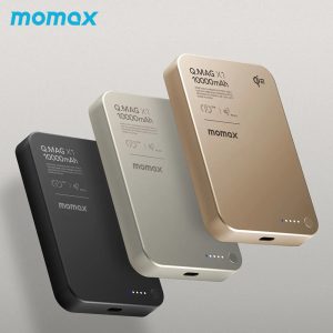 Momax 1-Power Q.Pass 10000mAh Qi2 Magnetic Wireless Battery Pack