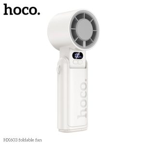 Hoco HX603 Ice Cool and Dual Cooling Lightweight Foldable Fan