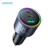 Joyroom JR-CCN07 145W Super Fast Charging 3-Port Car Charger