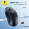 Baseus F02 Ergonomic Dual-Mode Wireless Mouse