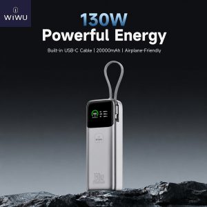 WiWU PM301 Power Mega 130W 20000mAh Fast Charge Power Bank